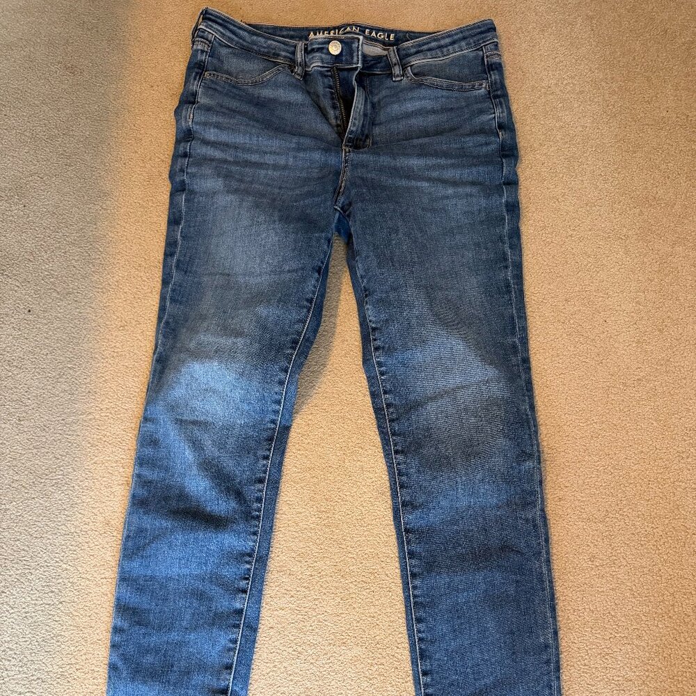 Extra-Long High-Waisted Jegging Jean - American Eagle